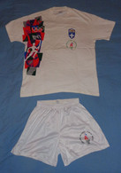 ATLANTA 1996 OLYMPIC GAMES TORCH BEARER RELAY UNIFORM - AUTHENTIC T-SHIRT SHORTS - Abbigliamento, Souvenirs & Varie