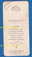 Menu De Mariage / Déjeuner - DAMPMART - Auberge De Quincangrogne - 1935 - Yvonne VIAL & André NOËL - Imp Heslo Lagny - Menus