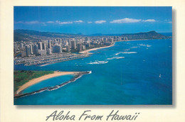 Postcard USA Hawaii Aloha From HonoluluHawaii - Honolulu