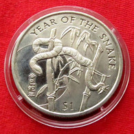 Sierra Leone 1 $ 2001  Year Of The Snake - Sierra Leona