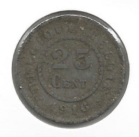 ALBERT I * 25 Cent 1916 Frans/vlaams * Prachtig * Nr 12330 - 50 Centimes