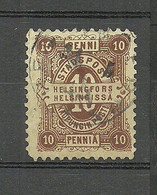 FINLAND HELSINKI 1884 Local City Post Stadtpost Helsinki O - Ortsausgaben