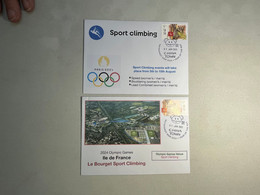 (4 N 10) Paris 2024 Olympic Games - Olympic Venues & Sport - Le Bourget  (Sport Climbing) 2 - Eté 2024 : Paris