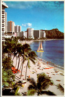 Hawaii Waikiki Beach Sun Surf And Sand - Honolulu