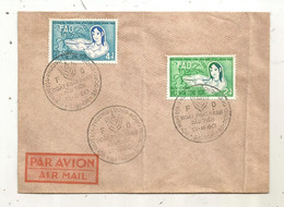 FDC, Premier Jour, VIET - NAM , SAIGON, 21-11-60,   2 Timbres - Vietnam