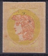 FRANCE : 1876 - ESSAI PROJET GAIFFE 1c CADRE BISTRE EFFIGIE ROSE NEUF - A VOIR - Proofs, Unissued, Experimental Vignettes