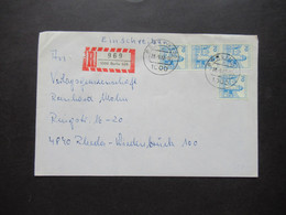 Berlin (West) 1977 / 82 Freimarken BuS Nr.536 (4) MeF Einschreiben Fernbrief Berlin - Rheda Wiedenbrück - Cartas & Documentos