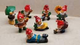 1989 Ferrero - Kinder Surprise - Die Neuen Blumentopfzwerge - Complete Set - Monoblocchi