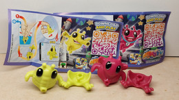 2022 Ferrero - Kinder Surprise - VD134 & VD135 - Water Spray Alien - Complete Set + 2 BPZ's - Monoblocs