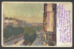 Wien  Austria, Ring Strasse, Leo Delitz Pinx - Ringstrasse