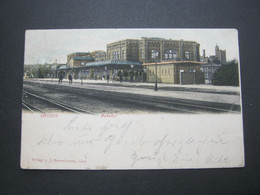 UELZEN , Bahnhof , Seltene Ansichtskarte Um 1901 - Uelzen