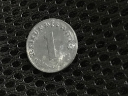 Münze Münzen Umlaufmünze Deutschland Deutsches Reich 1 Pfennig 1943 Münzzeichen D - 1 Reichspfennig