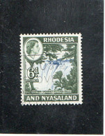 RODESIE  NYASSALAND   1959-62  Y.T. N° 19  à  32    Incomplet  Oblitéré - Rhodésie & Nyasaland (1954-1963)