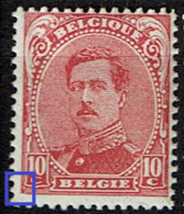 138  Pl IV  **  T 37  Tache Coin Inf. Gauche - Andere & Zonder Classificatie