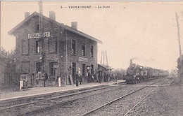 VIGNACOURT                        LA GARE                           ARRIVEE DU TRAIN - Vignacourt