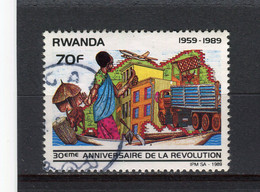 RWANDA - Y&T N° 1295° - Anniversaire De Ka Révolution Rwandaise - Gebraucht