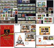 Turkey, Turkei - 2005 - Complete Year Set + İncludes 1.Portfolio & Folder + Officials Series ** MNH - Nuevos