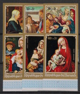 BURUNDI - 1970 - N°Mi. 679B à 684B - Noel - Non Dentelé / Imperf. - Neuf Luxe ** / MNH / Postfrisch - Unused Stamps