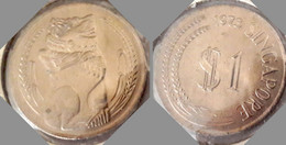 Singapore 1 Dollar 1973 En FDC - Singapour
