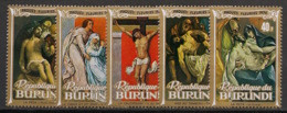 BURUNDI - 1974 - N°Mi. 1029 à 1033 - Pâques - Neuf Luxe ** / MNH / Postfrisch - Unused Stamps