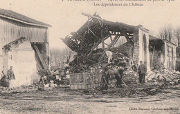 JUVIGNY. - Après Les Inondations De Janvier 1910 Les Dépendances Du Château - Sonstige & Ohne Zuordnung