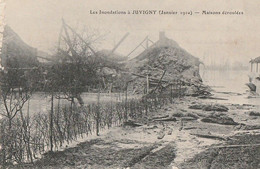 JUVIGNY. - Les Inondations De Janvier 1910 - Maisons écroulées - Sonstige & Ohne Zuordnung