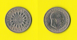 Sierra Leone 10 Cents 1964 - Sierra Leone