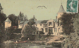 LOISY Sur MARNE. - Château Montmorency. Belle Carte Toilée - Sonstige & Ohne Zuordnung