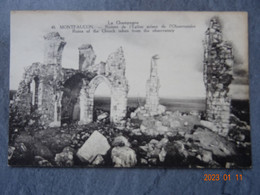 RUINES DE L'EGLISE - Montfaucon