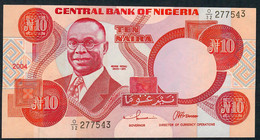 NIGERIA  P25h 5  NAIRA  2004      Signature 12       UNC. - Nigeria