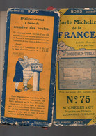 Carte Michelin N°75 Bordeaux-Tulle  (2435-19)  (M4916) - Cartes Routières