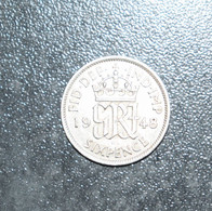 GB COIN  6d 6 Pennys  1948 King George VI   Clean    ~~L@@K~~ - Andere & Zonder Classificatie