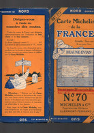 Carte Michelin N°70 Beaune-Evian  (2550-11)  (M4920) - Cartes Routières