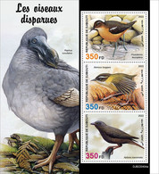 Djibouti  2022 Extinct Birds S202210 - Djibouti (1977-...)