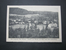 BAD LANGENAU , Bez. Breslau ,   Schöne Ansichtskarte Um 1939 - Schlesien