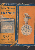 Carte Michelin N°86 Foix-Perpignan (2532-26) (M4927) - Cartes Routières