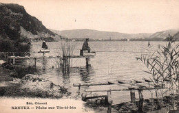 Nantua - Pêche Sur Tin Té Bin - Pêcheurs à La Ligne - Nantua