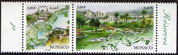 CEPT / Europa 1999 Monaco N° 2203 Et 2204 ** Réserves Et Parcs Naturels - - 1999