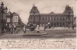 165640Bruxelles, Gare Du Nord 1902 - Chemins De Fer, Gares