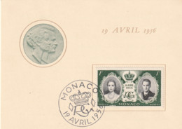 Monaco- Karte - Lettres & Documents