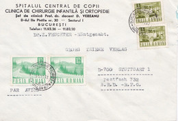 From Romania To Germany, 1972 - Lettres & Documents