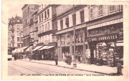 CPA Carte Publicitaire  France  Le Havre Souvenir Du Havre  Maison Des Touristes Rue De Paris  VM61866ok - Graville