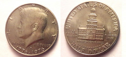 USA - Half Dollar 1976 - Bicentennial - Bicentenaire De L'Union - 1964-…: Kennedy