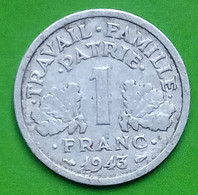 1 Franc Bazor 1943 - 1 Franc