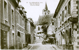 76 - VILLEQUIERS - Rue De L'Eglise - Villequier