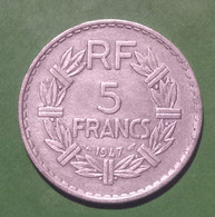 5 Francs Lavrillier 1947 Aluminium - 5 Francs