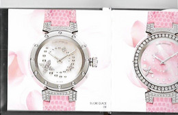 Exceptionnel Catalogue MONTRES Collection TAMBOUR 18 De LOUIS VUITTON 2007 , Sur Papier Glacé Couverture Argent & CDrom - Relojes De Lujo