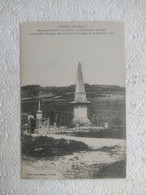 LONGEAU Monuments élevés à La Mémoire Du Commandant De Régel Et Des Soldats - Le Vallinot Longeau Percey