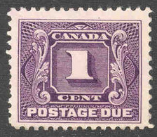 1022R) Canada Postage Due J1 Used 1906 - Segnatasse