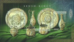 HUNGARY 2019 SEUSO TREASURES UNUSUAL HIGHLY EMBOSSED MINIATURE SHEET MS MNH - Neufs